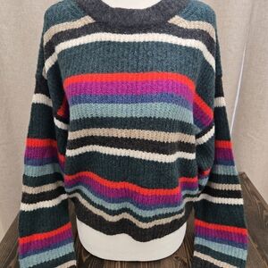 American Eagle Outfitters Multicolor Striped Sweater